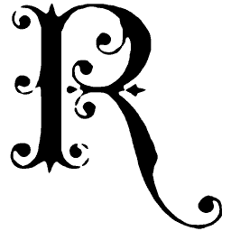 Letter R 01