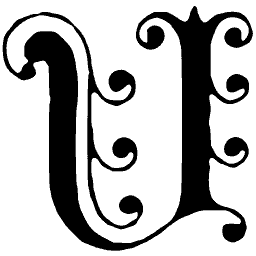 Letter U 01