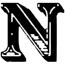 Letter N 02