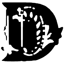Decorated capital D