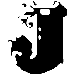 Decorated capital J