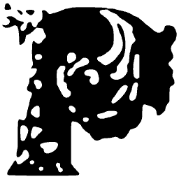 Decorated capital P