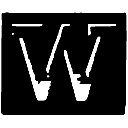 Decorated capital W