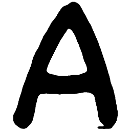 Letter A 01