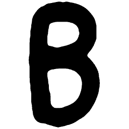 Letter B 01