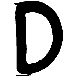 Letter D 01