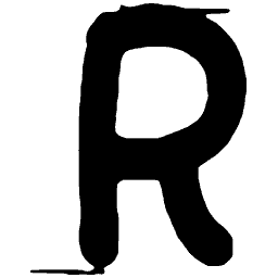Letter R 01