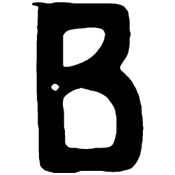 Letter B 02