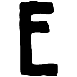 Letter E 02