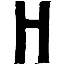 Letter H 02