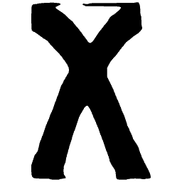 Letter X 02