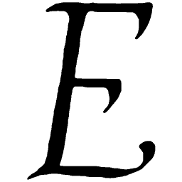 Letter E 03
