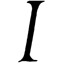 Letter I 03