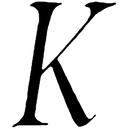 Letter K 03