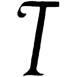 Letter T 03