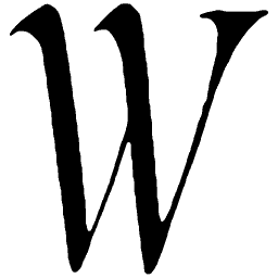 Letter W 03