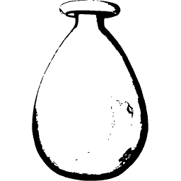 Plain drop flask