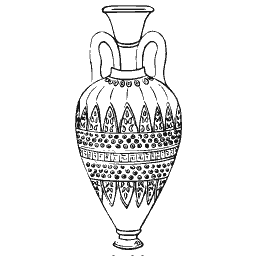Two-handled amphora