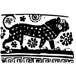 Leopard frieze