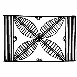 Leaf cross panel