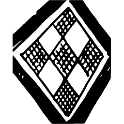 Chequered lozenge panel 01