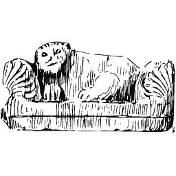 Lion frieze