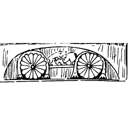 Rosette frieze fragment