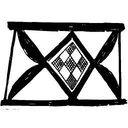 Lozenge cross panel 02