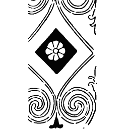 Rosette lozenge panel 02