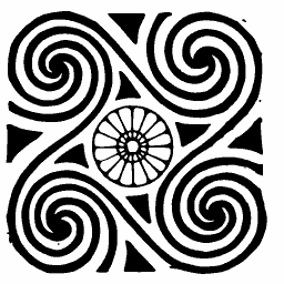 Triple spiral panel
