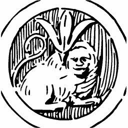 Sphinx roundel