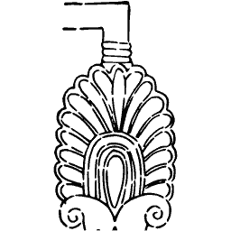 Palmette on a stem 02