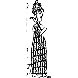 Standing robed figure
