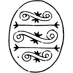Scroll seal oval