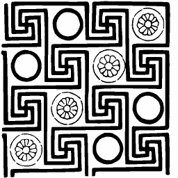 Key and rosette panel