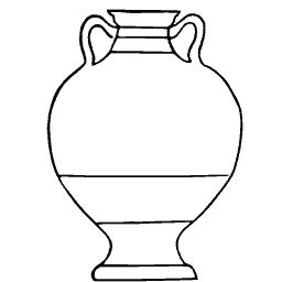Banded amphora