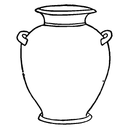 Wide-mouthed jar