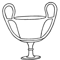 Stemmed kantharos