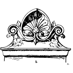 Anthemion pediment