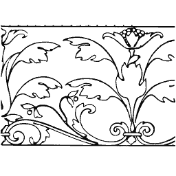 Acanthus frieze