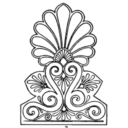 Anthemion palmette 05