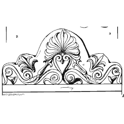 Anthemion cresting 02