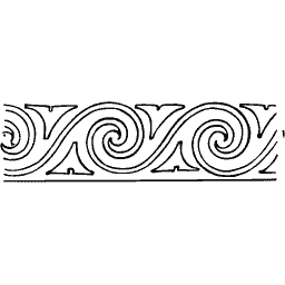 Wave scroll border