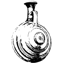 Ringed neck flask