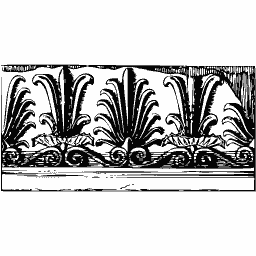 Anthemion cornice 02