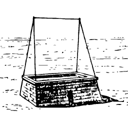 Pyramid in section