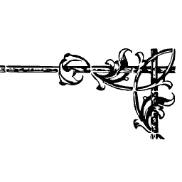 Scrolled corner bracket