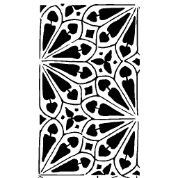 Gothic tracery panel