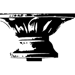 Flared leaf capital