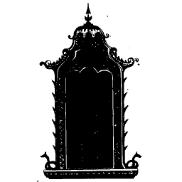 Arched garden niche
